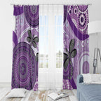 Memorial Australia Window Curtain You Will Be Remembered Aboriginal Art LT14