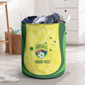 Australia Football Custom Laundry Basket Go Socceroos Grunge Sporty Style - Aussie Hoodie