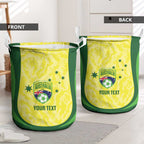Australia Football Custom Laundry Basket Go Socceroos Grunge Sporty Style - Aussie Hoodie