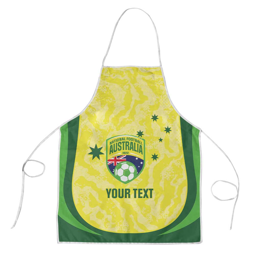 Australia Football Custom Apron Go Socceroos Grunge Sporty Style - Aussie Hoodie
