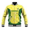 Australia Football Custom Baseball Jacket Go Socceroos Grunge Sporty Style - Aussie Hoodie