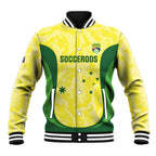 Australia Football Custom Baseball Jacket Go Socceroos Grunge Sporty Style - Aussie Hoodie