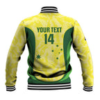 Australia Football Custom Baseball Jacket Go Socceroos Grunge Sporty Style - Aussie Hoodie