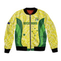 Australia Football Custom Bomber Jacket Go Socceroos Grunge Sporty Style - Aussie Hoodie