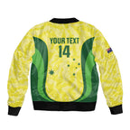 Australia Football Custom Bomber Jacket Go Socceroos Grunge Sporty Style - Aussie Hoodie
