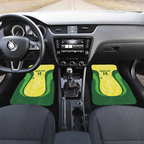 Australia Football Custom Car Mats Go Socceroos Grunge Sporty Style - Aussie Hoodie