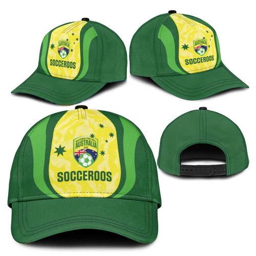 Australia Football Classic Cap Go Socceroos Grunge Sporty Style - Aussie Hoodie