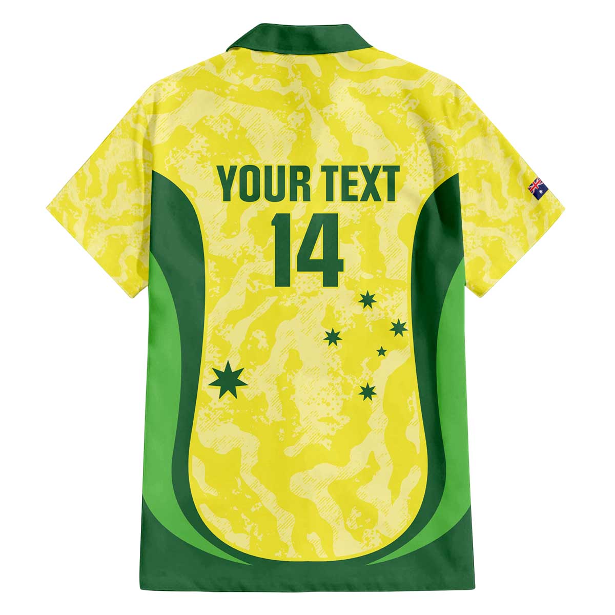 Australia Football Custom Family Matching Off The Shoulder Long Sleeve Dress and Hawaiian Shirt Go Socceroos Grunge Sporty Style - Aussie Hoodie