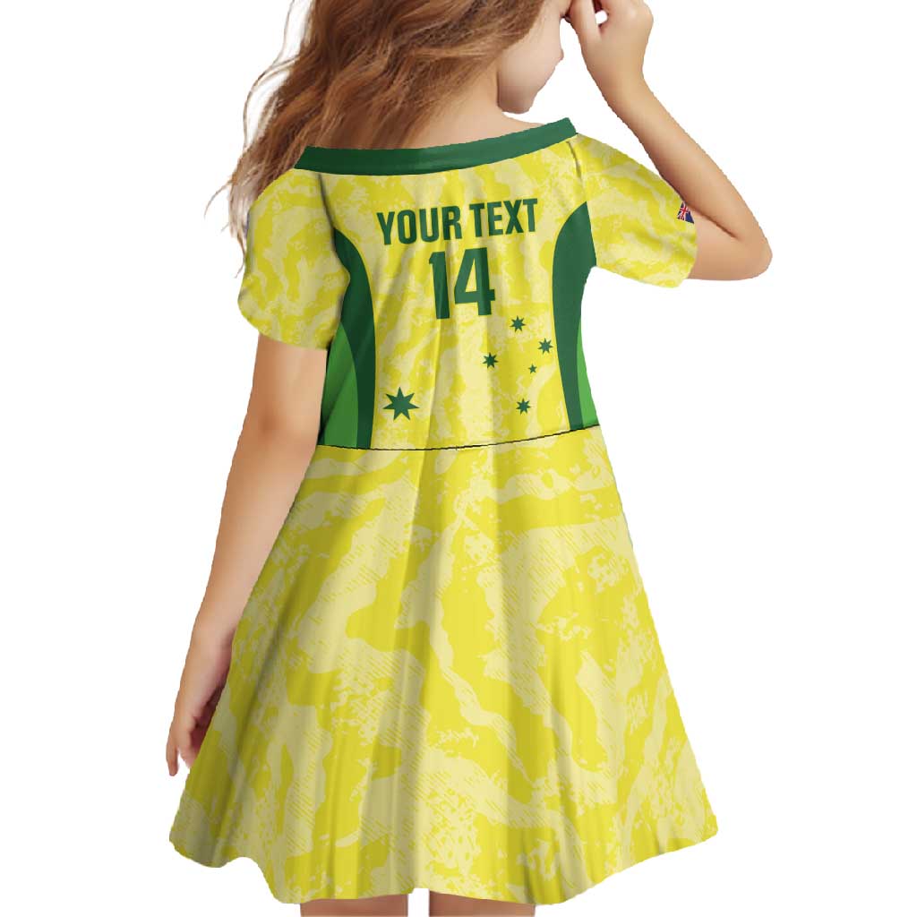 Australia Football Custom Family Matching Off Shoulder Maxi Dress and Hawaiian Shirt Go Socceroos Grunge Sporty Style - Aussie Hoodie