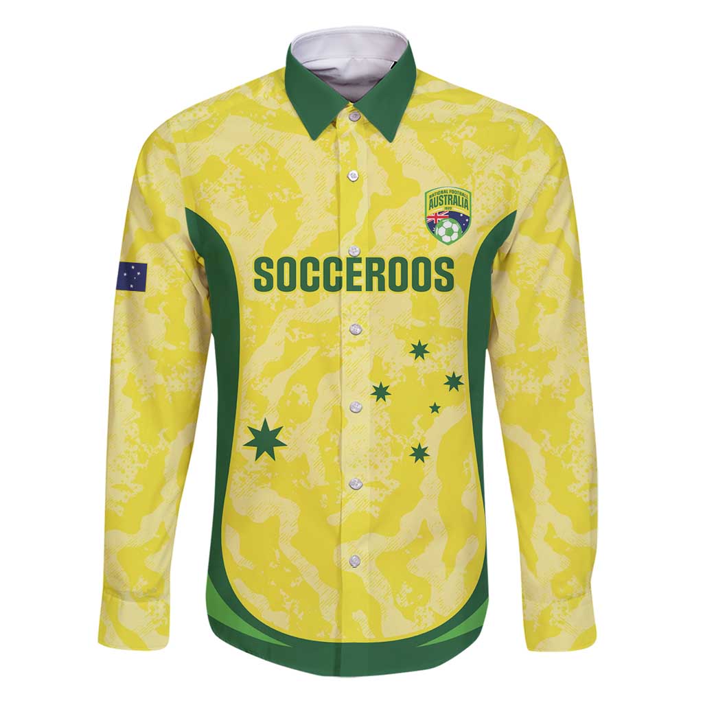 Australia Football Custom Family Matching Tank Maxi Dress and Hawaiian Shirt Go Socceroos Grunge Sporty Style - Aussie Hoodie