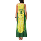 Australia Football Custom Family Matching Tank Maxi Dress and Hawaiian Shirt Go Socceroos Grunge Sporty Style - Aussie Hoodie