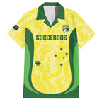 Australia Football Custom Hawaiian Shirt Go Socceroos Grunge Sporty Style - Aussie Hoodie