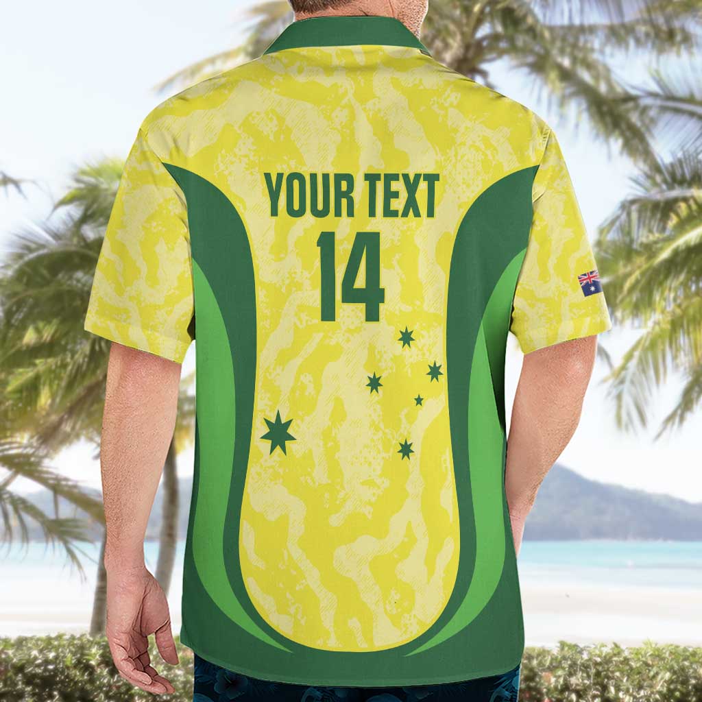 Australia Football Custom Hawaiian Shirt Go Socceroos Grunge Sporty Style - Aussie Hoodie