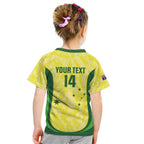 Australia Football Custom Kid T Shirt Go Socceroos Grunge Sporty Style - Aussie Hoodie