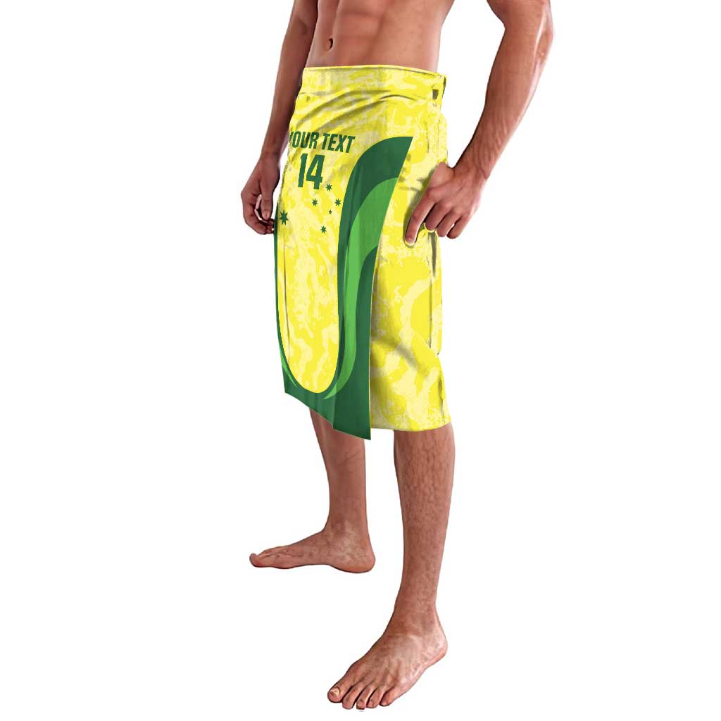 Australia Football Custom Lavalava Go Socceroos Grunge Sporty Style - Aussie Hoodie