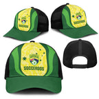 Australia Football Mesh Trucker Cap Go Socceroos Grunge Sporty Style - Aussie Hoodie