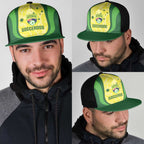 Australia Football Mesh Trucker Cap Go Socceroos Grunge Sporty Style - Aussie Hoodie