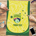 Australia Football Custom Puzzle Go Socceroos Grunge Sporty Style - Aussie Hoodie