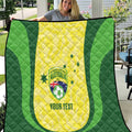 Australia Football Custom Quilt Go Socceroos Grunge Sporty Style - Aussie Hoodie