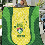 Australia Football Custom Quilt Go Socceroos Grunge Sporty Style - Aussie Hoodie