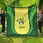 Australia Football Custom Quilt Go Socceroos Grunge Sporty Style - Aussie Hoodie
