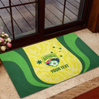 Australia Football Custom Rubber Doormat Go Socceroos Grunge Sporty Style - Aussie Hoodie