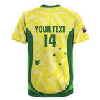 Australia Football Custom Rugby Jersey Go Socceroos Grunge Sporty Style - Aussie Hoodie