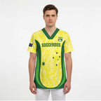 Australia Football Custom Scrub Top Go Socceroos Grunge Sporty Style - Aussie Hoodie