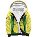 Australia Football Custom Sherpa Hoodie Go Socceroos Grunge Sporty Style - Aussie Hoodie