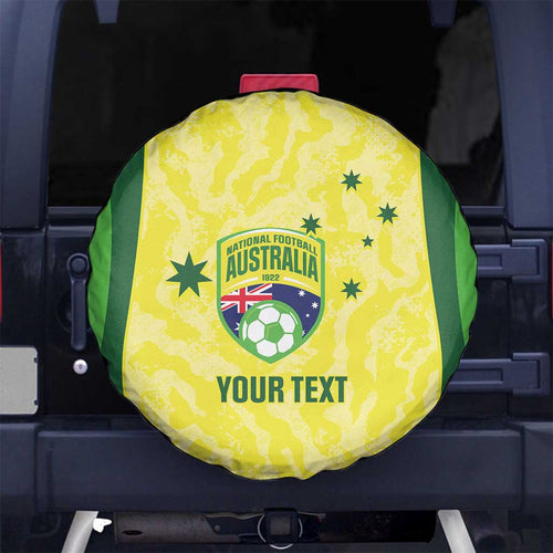 Australia Football Custom Spare Tire Cover Go Socceroos Grunge Sporty Style - Aussie Hoodie