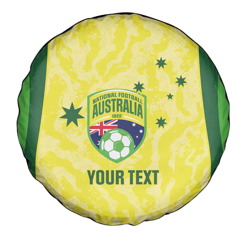 Australia Football Custom Spare Tire Cover Go Socceroos Grunge Sporty Style - Aussie Hoodie