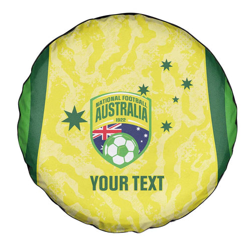 Australia Football Custom Spare Tire Cover Go Socceroos Grunge Sporty Style - Aussie Hoodie