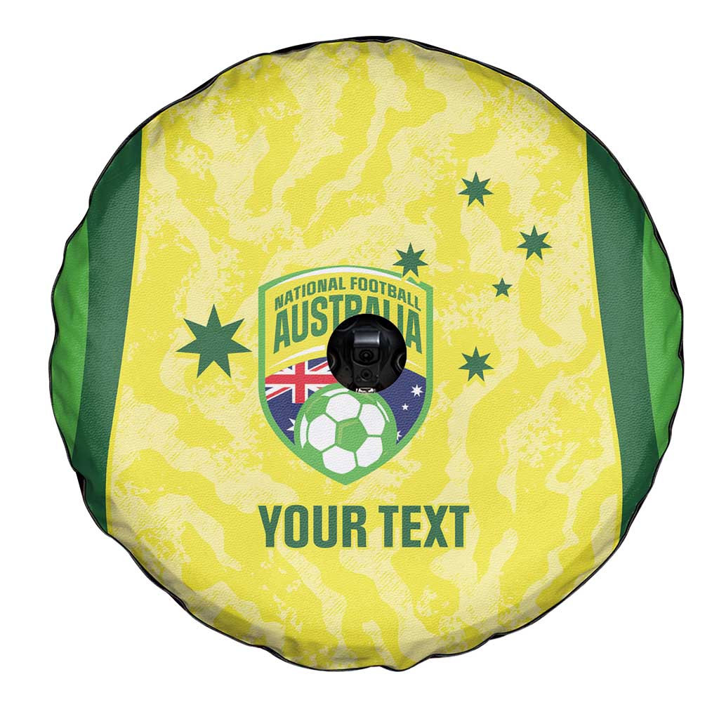 Australia Football Custom Spare Tire Cover Go Socceroos Grunge Sporty Style - Aussie Hoodie