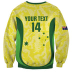 Australia Football Custom Sweatshirt Go Socceroos Grunge Sporty Style - Aussie Hoodie