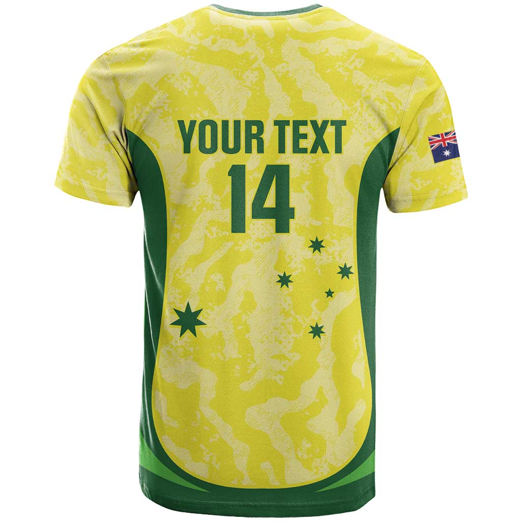 Australia Football Custom T Shirt Go Socceroos Grunge Sporty Style - Aussie Hoodie
