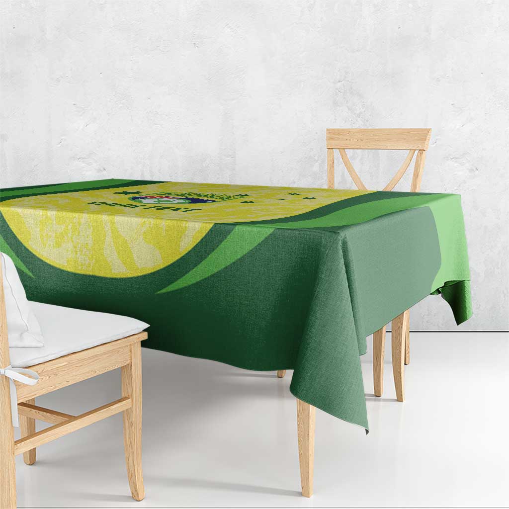 Australia Football Custom Tablecloth Go Socceroos Grunge Sporty Style - Aussie Hoodie