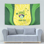 Australia Football Custom Tapestry Go Socceroos Grunge Sporty Style - Aussie Hoodie