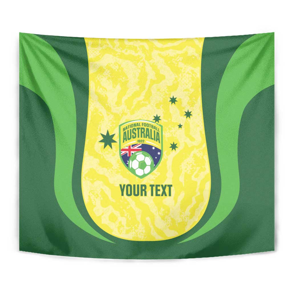 Australia Football Custom Tapestry Go Socceroos Grunge Sporty Style - Aussie Hoodie