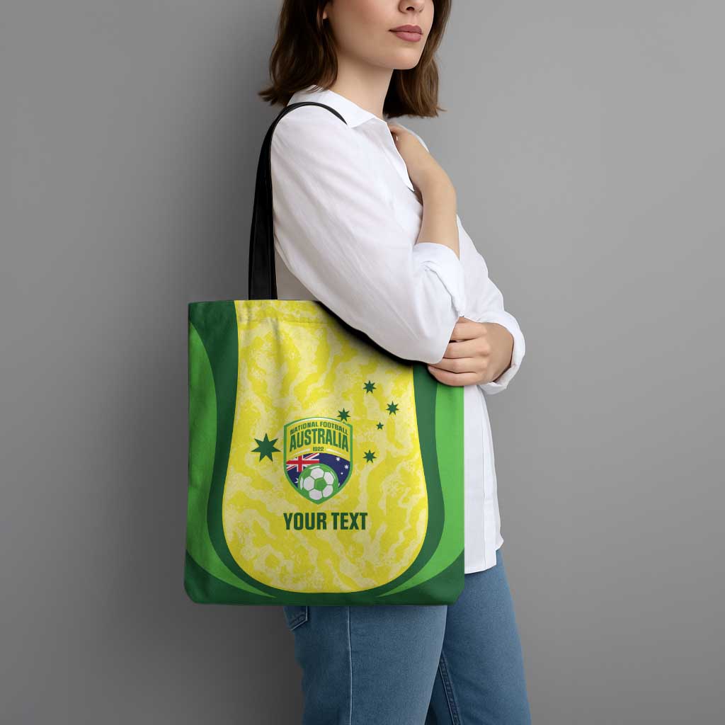 Australia Football Custom Tote Bag Go Socceroos Grunge Sporty Style - Aussie Hoodie