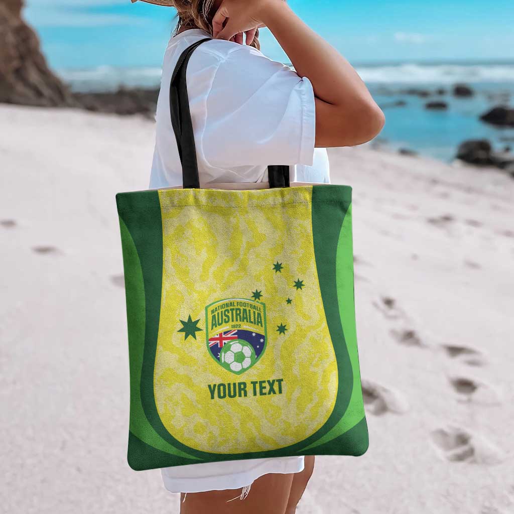 Australia Football Custom Tote Bag Go Socceroos Grunge Sporty Style - Aussie Hoodie