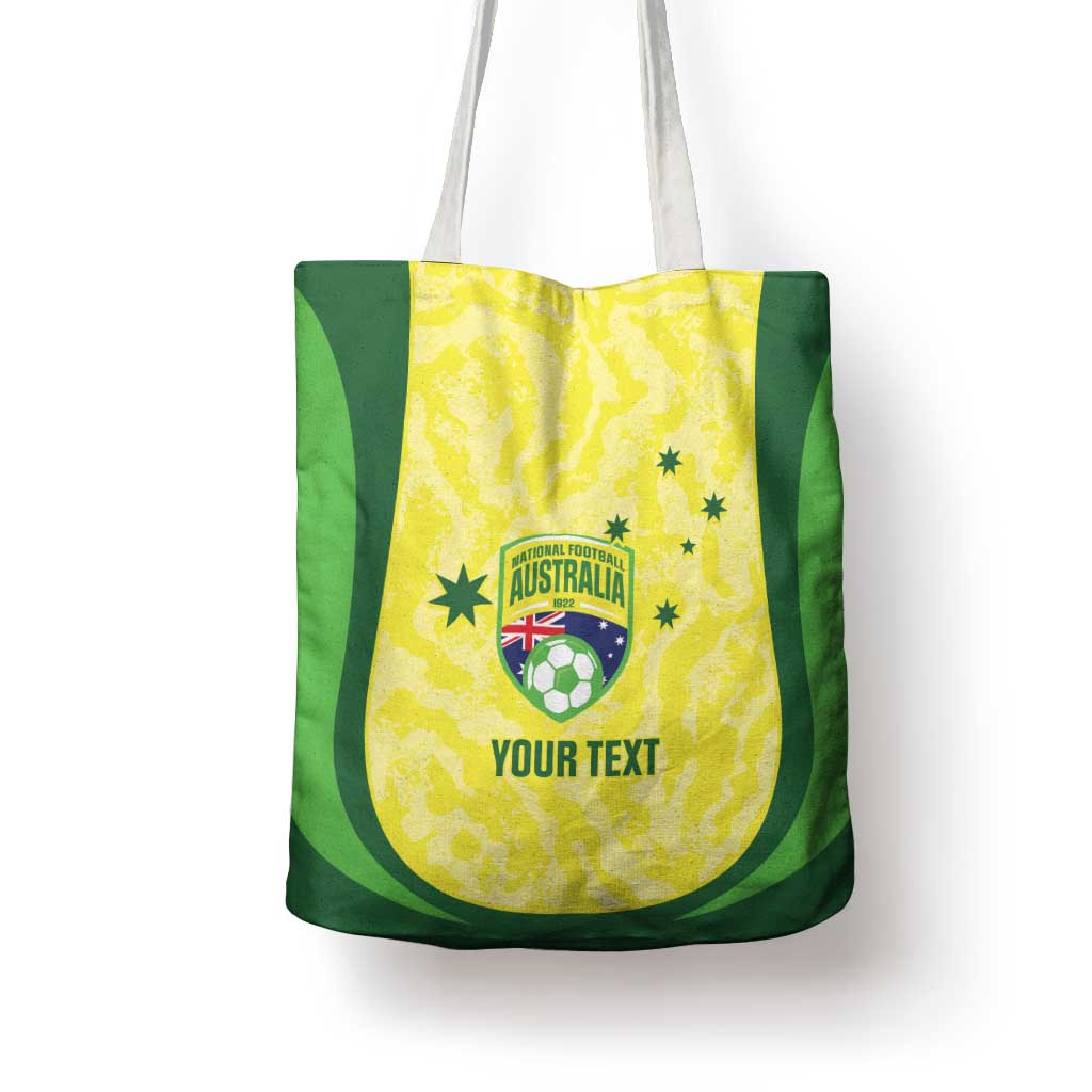 Australia Football Custom Tote Bag Go Socceroos Grunge Sporty Style - Aussie Hoodie