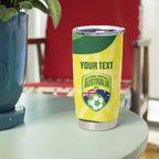 Australia Football Custom Tumbler Cup Go Socceroos Grunge Sporty Style - Aussie Hoodie