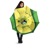 Australia Football Custom Umbrella Go Socceroos Grunge Sporty Style - Aussie Hoodie