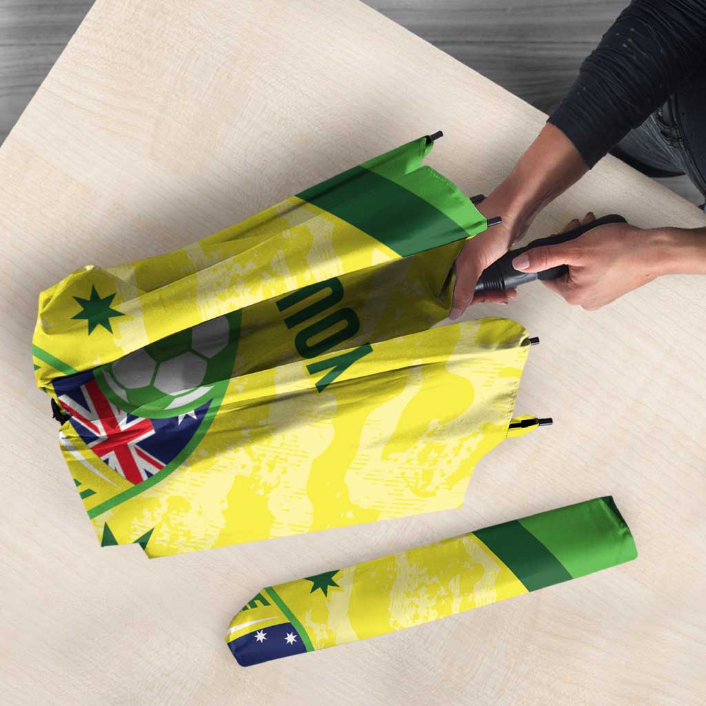 Australia Football Custom Umbrella Go Socceroos Grunge Sporty Style - Aussie Hoodie