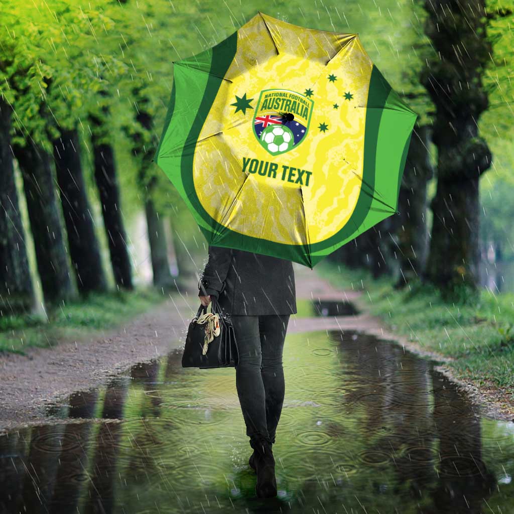 Australia Football Custom Umbrella Go Socceroos Grunge Sporty Style - Aussie Hoodie