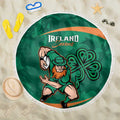 Ireland Rugby Sevens Beach Blanket Go Champions Irish Shamrock