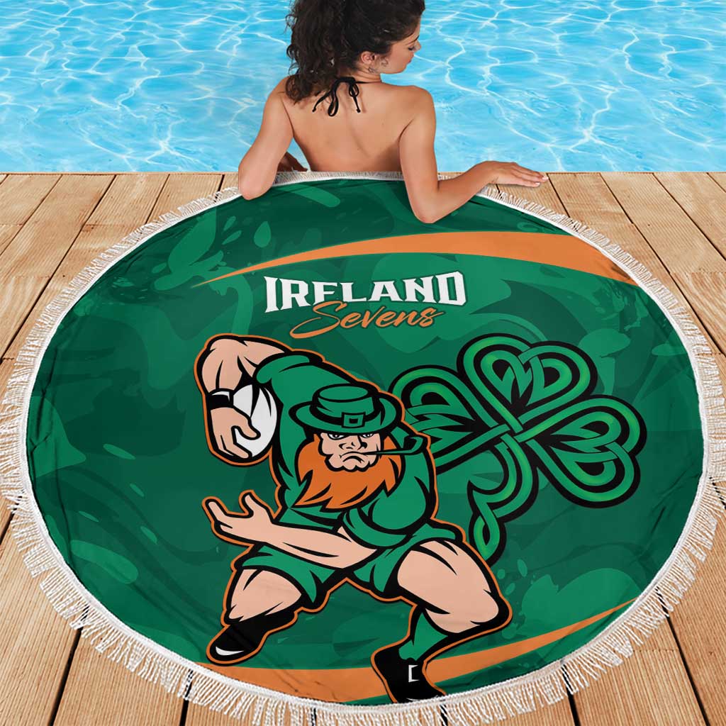 Ireland Rugby Sevens Beach Blanket Go Champions Irish Shamrock