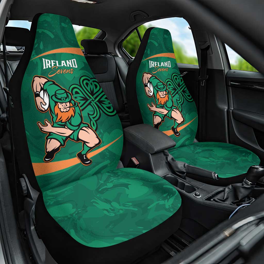 Ireland Rugby Sevens Car Seat Cover Go Champions Irish Shamrock
