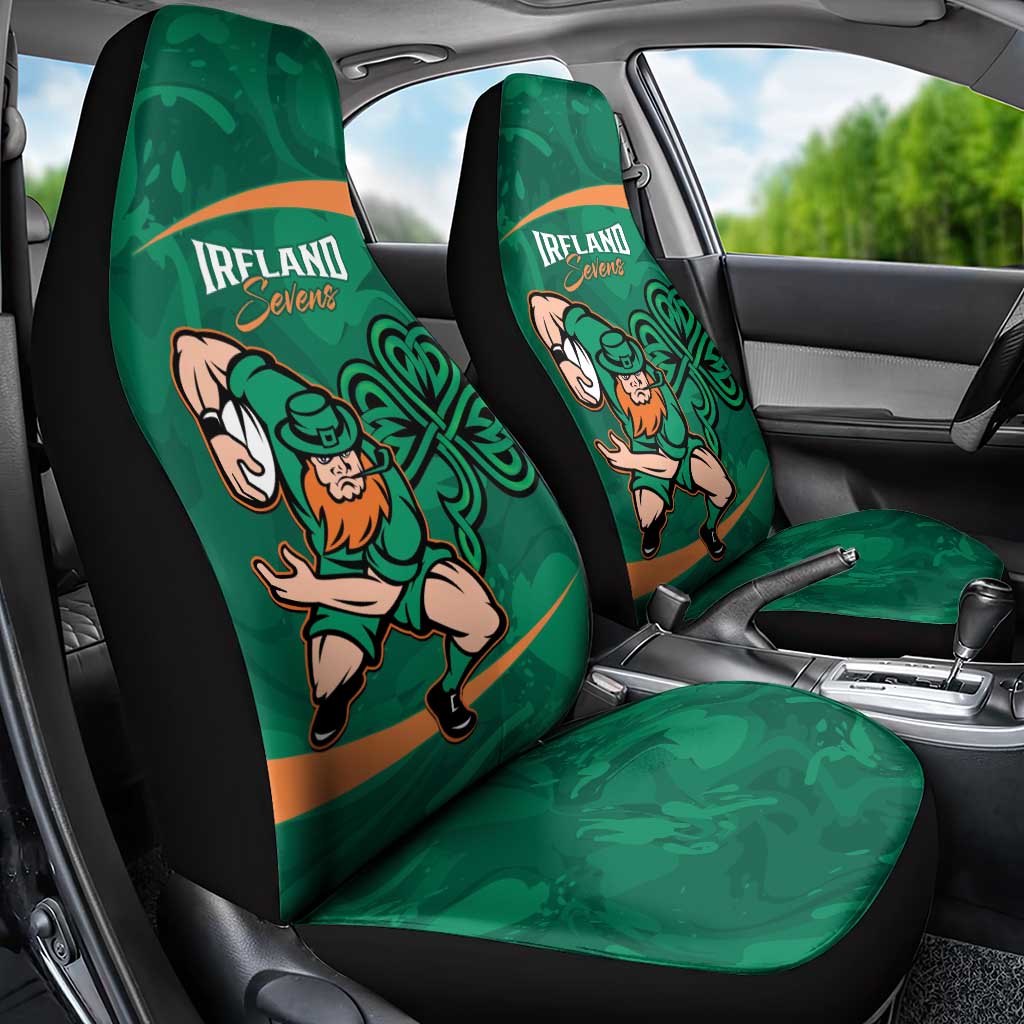 Ireland Rugby Sevens Car Seat Cover Go Champions Irish Shamrock