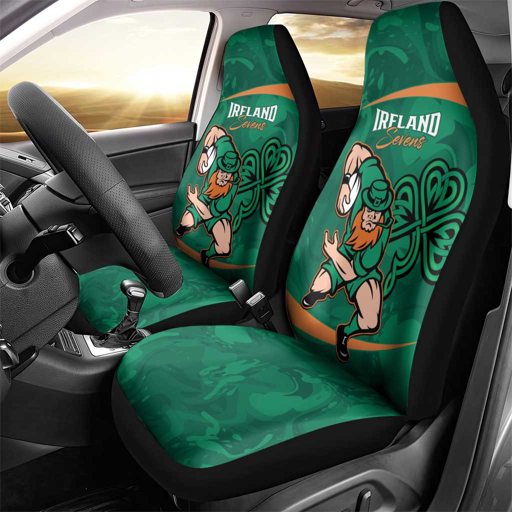Ireland Rugby Sevens Car Seat Cover Go Champions Irish Shamrock